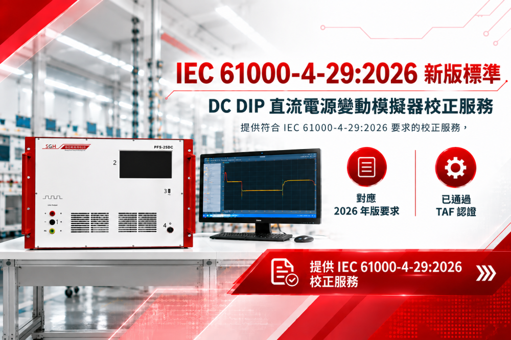 IEC 61000-4-29:2026 校正